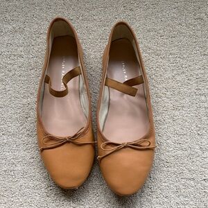 Loeffler randall Leonie Leather Ballet Flat